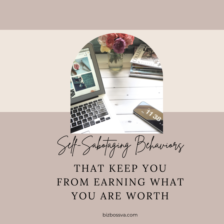 Self-Sabotaging Behaviors that keep you from making what you are worth