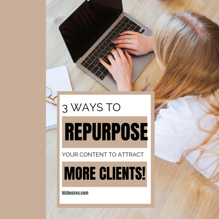 3 Ways to repurpose content to attract more clients